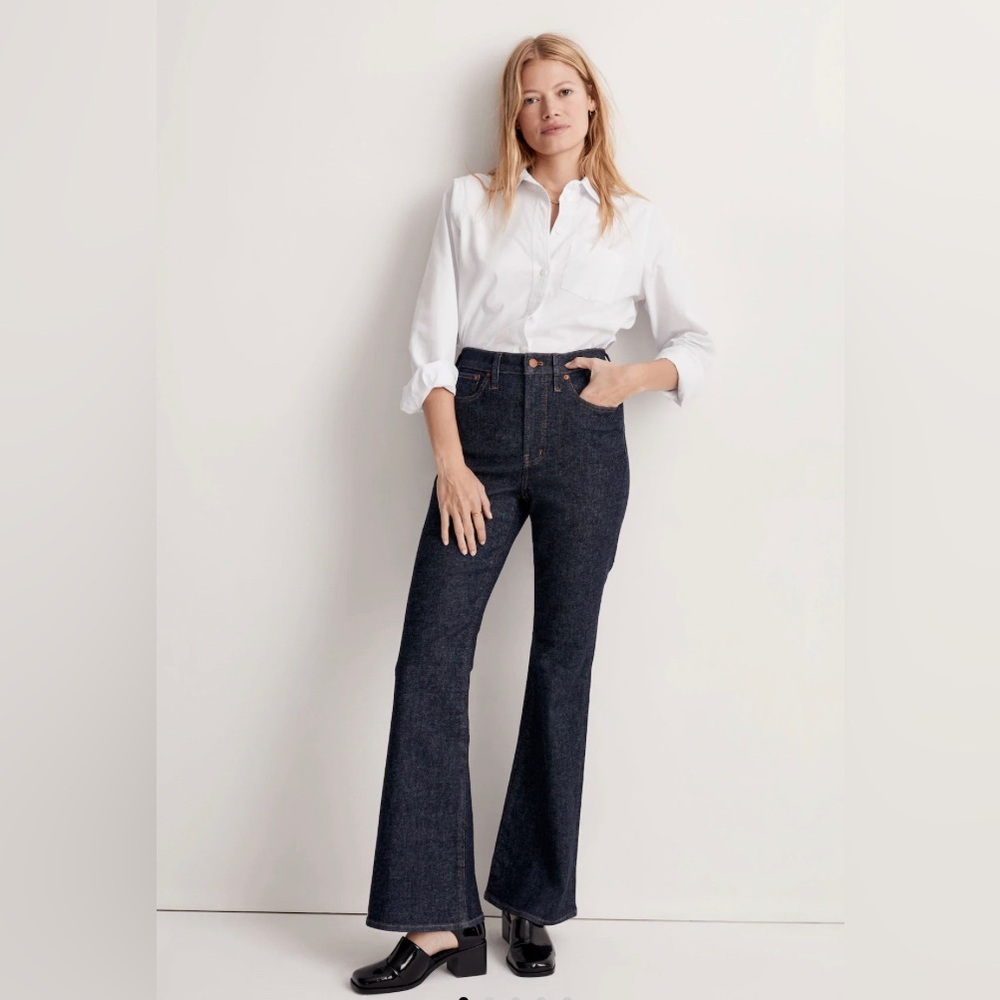 Madewell The Perfect Vintage Flare Jean in Wrenford Wash size 27